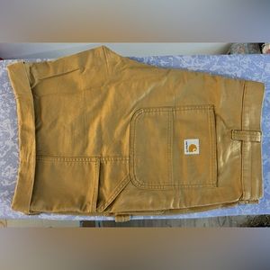 Relaxed Fit Carhartt Khaki Shorts